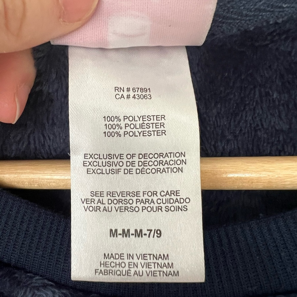 NFL Apparel Navy Bears Sweatshirt - Picture 4 of 4
